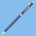 Slim Line Pen- Gold Accent-Black